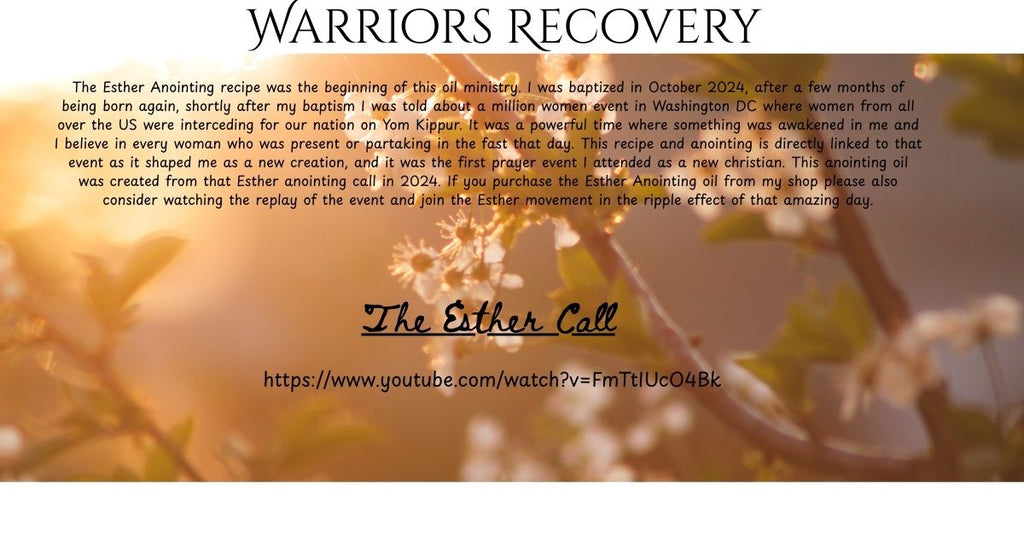 The Queen Esther Maceration Oil