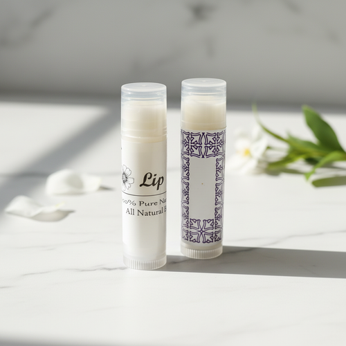 Balm of Gilead Lip Balm on white marble
