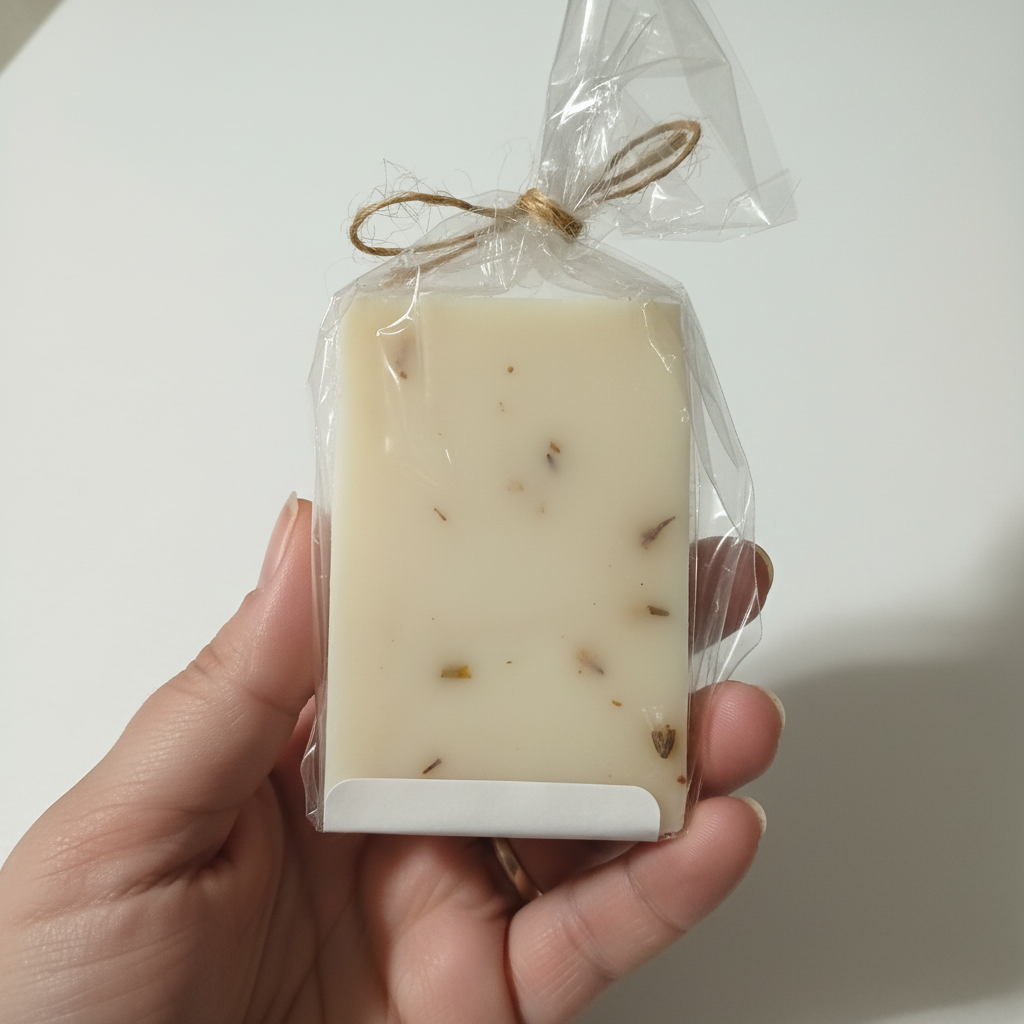 Frankincense and Lavender Soap - clean background
